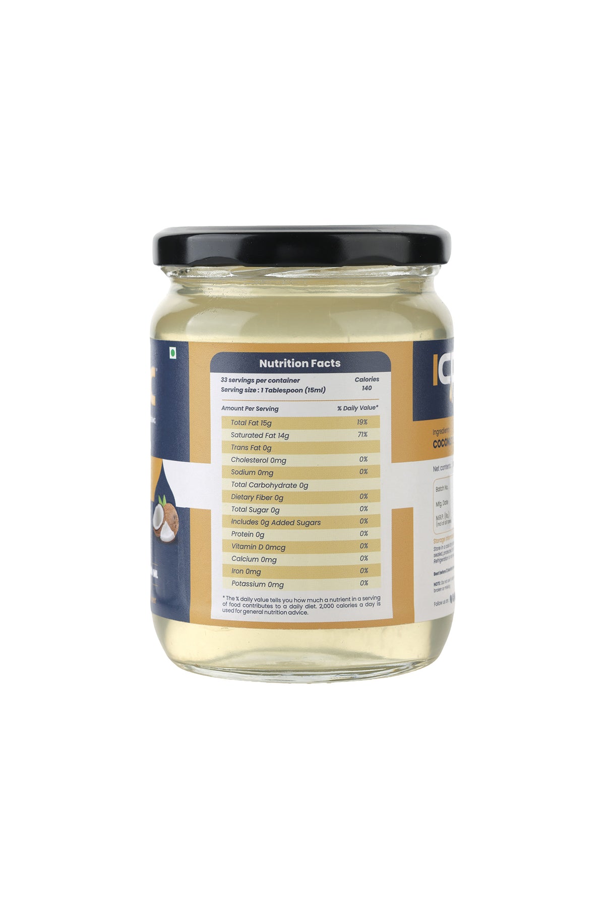 Cold-Pressed Coconut Oil