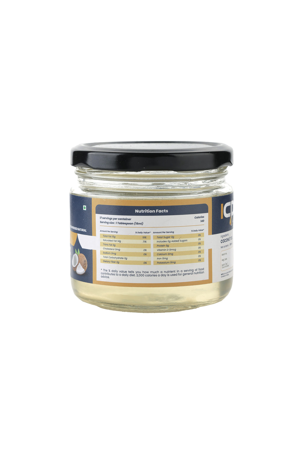 Cold-Pressed Coconut Oil