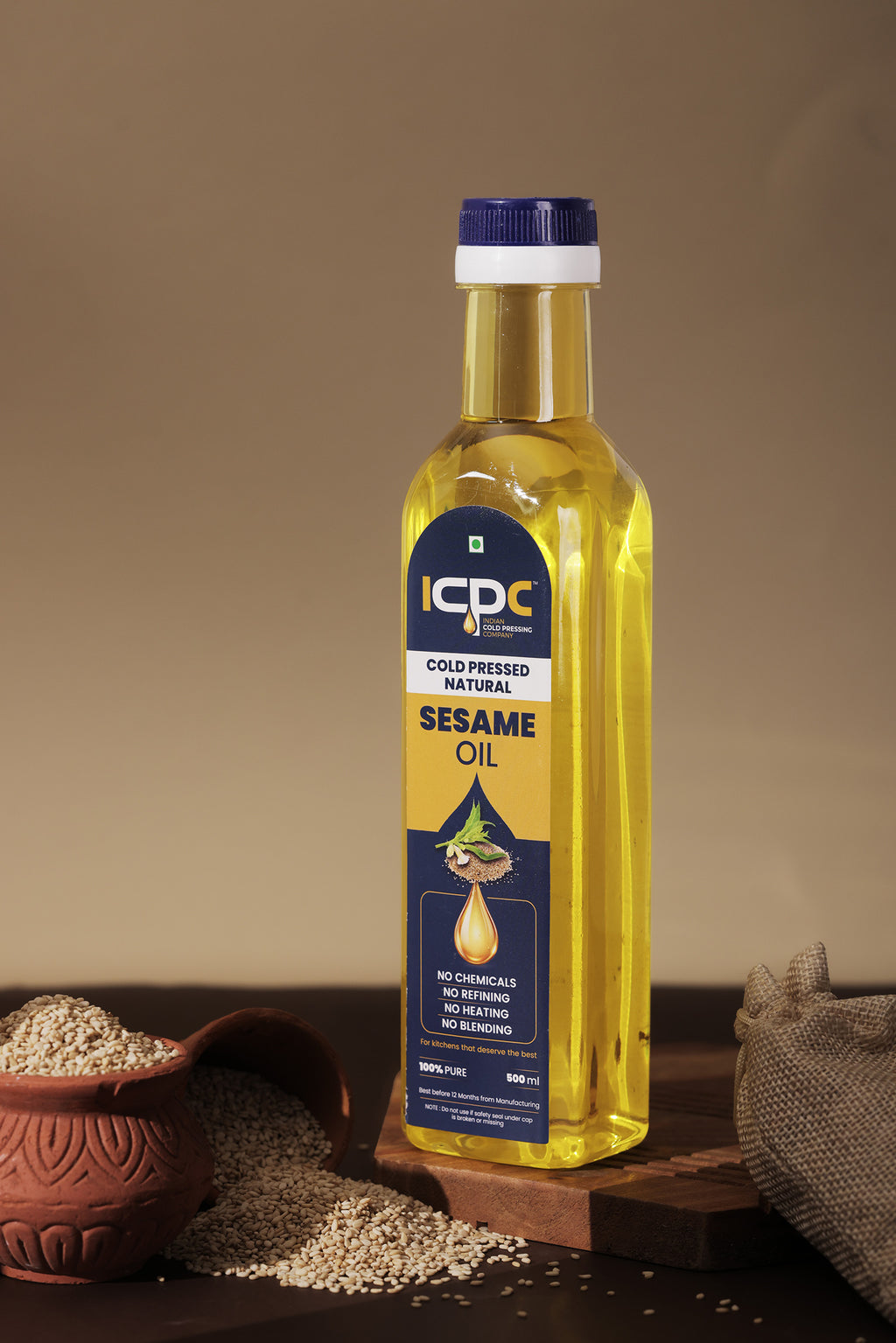 Cold-Pressed Sesame (Til) Oil