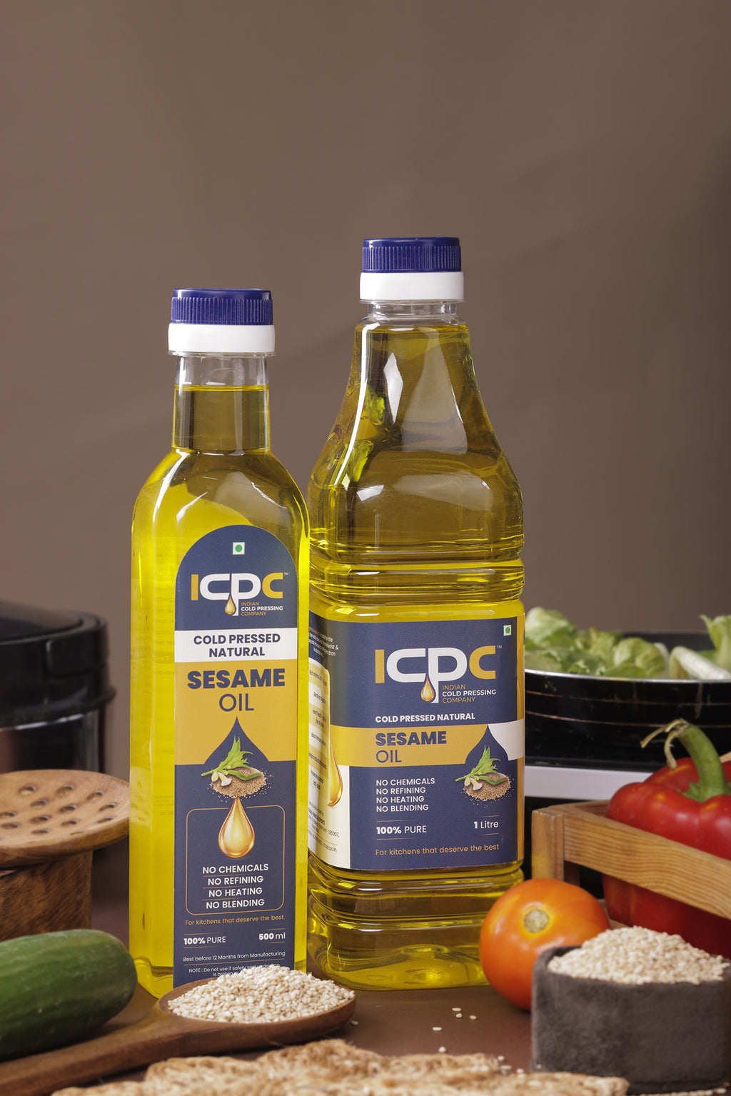 Cold-Pressed Sesame (Til) Oil