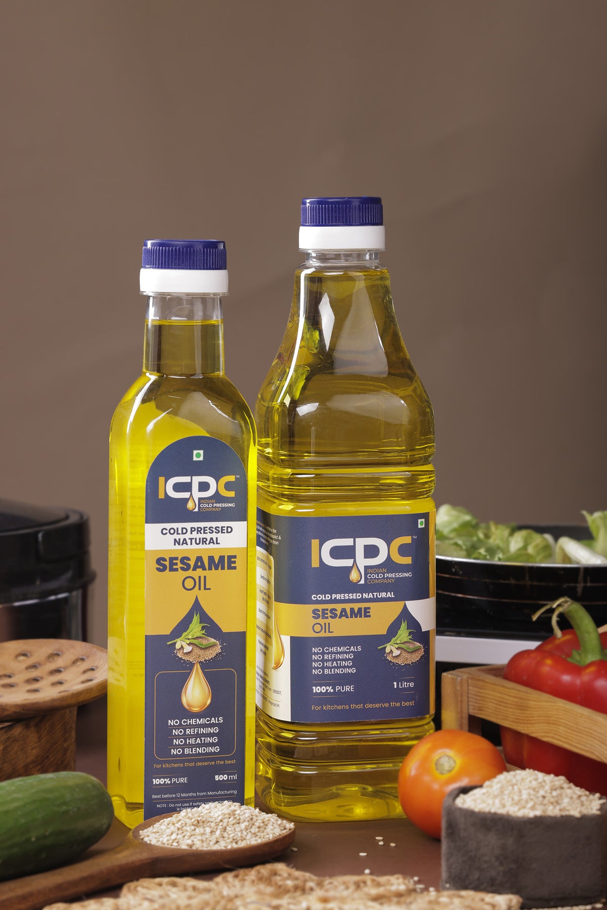 Cold-Pressed Sesame (Til) Oil