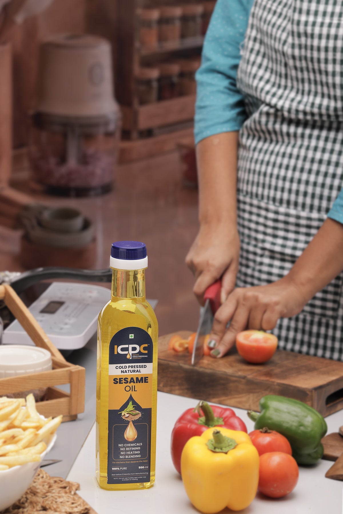Cold-Pressed Sesame (Til) Oil