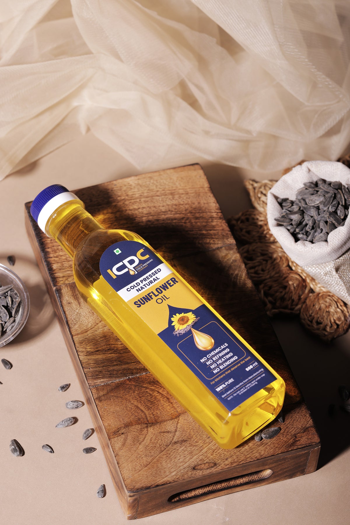Cold-Pressed Sunflower Oil