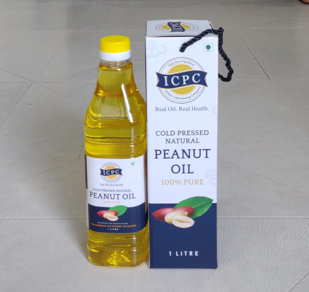 ICPC 1LTR Cold Pressed Natural Peanut Oil